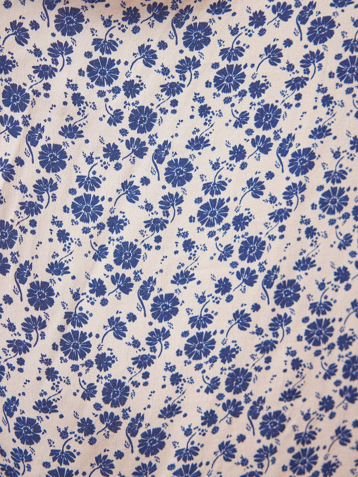 Maddie White Ditsy Print Midi Dress